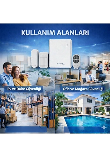 Unıywell 7616 Akıllı Alarm Set