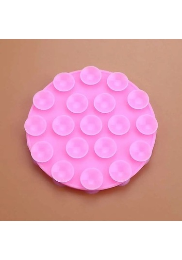 Novahub Jcd Taşınabilir Çift Taraflı Silikon Vantuzlu Telefon Standı Evrensel Araç Navigasyon Braketipembe Pembe Pembe