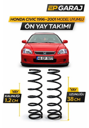 Honda Civic 1996 2001 Model Uyumlu Ön Yay Takımı Oem Ürün
