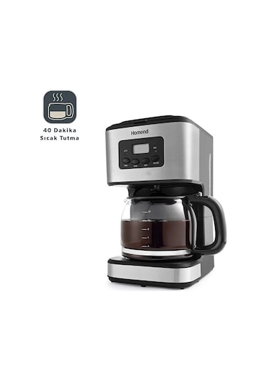 Homend Coffeebreak 5046-H Filtre Kahve Makinesi Inox (Teşhir)