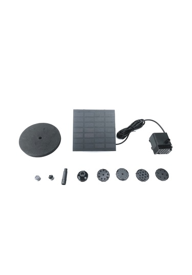 Youmex Güneş Enerjili Su Pompa, 70cm Sprinkler Yüksekliği, 200l/h Akış Hızı, Açılandırılabilir Panel, Çeşitli Sprey Başlıkları