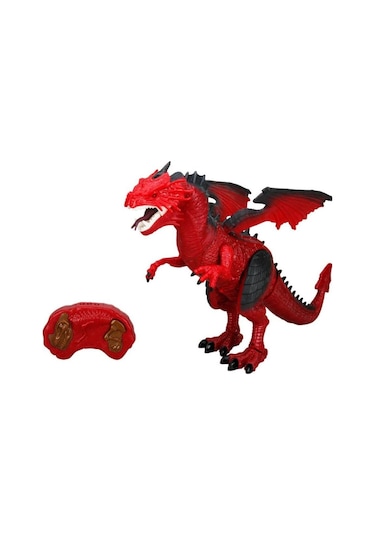 Sunman Uzaktan Kumandalı Işıklı Sesli Yürüyen Ejderha Dragon Dina