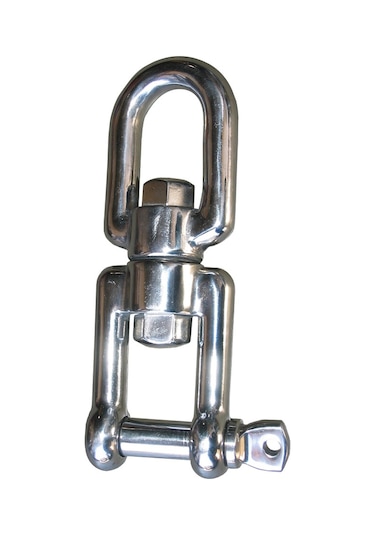 Krom Fırdöndü Kilitli. Paslanmaz Krom. 304 Kalite. Marin Tip 6mm