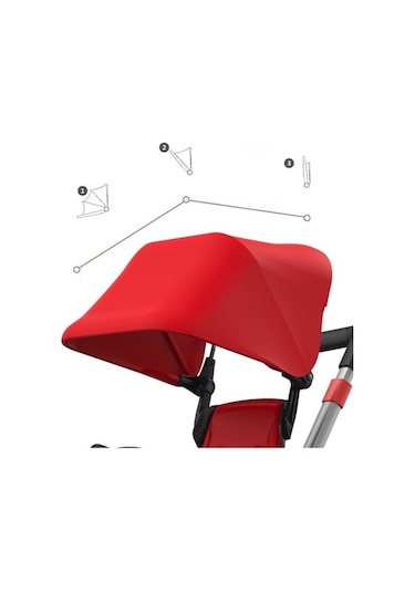 Maxi Taxi Trike Plus F3 Ebeveyn Kontrollü Katlanır Bisiklet Yeşil