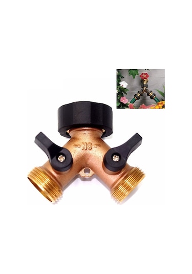 Cbtx 2'si 1 Arada Ev Su Musluğu Vanası Şant Konnektörü Çok Renkli