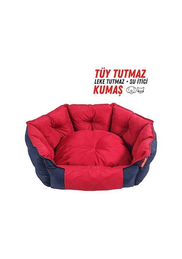 Xpermate Biscuit Tüy Tutmaz Kedi Köpek Yatağı 60 x 55 x 28 CM