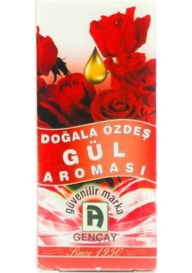 Gençay Doğala Özdeş Gül Aroması 20 ML