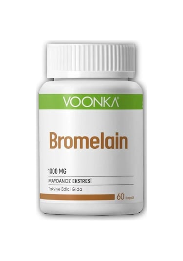 Voonka Bromelain 60 Kapsül