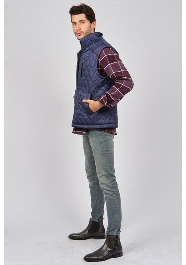 Lucas Erkek Cep Detaylı Yelek 265835 Lacivert Lacivert