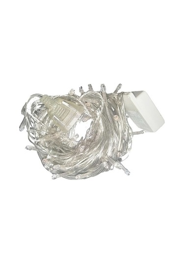 Besthome1 50m Led Dize Işıklar Noel Yeni Yıl Çelenk Dekorasyon Sokak Odası Ev Bahçe Dış Mekan Kullanımı 400 Led Kırmızı Fişli Diğer