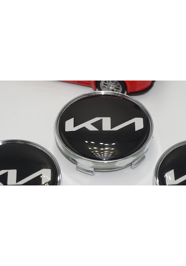 Kia Yeni Nesil Logo Jant Göbeği Kapak Seti 60mm