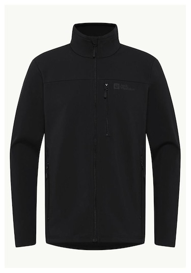 Jack Wolfskin Whirlwind Softshell Erkek Ceket Siyah A62521-6000 Siyah