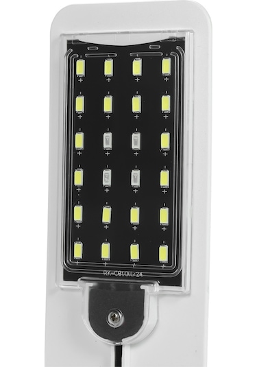 Xindoker İnce Ve Parlak Led Akvaryum Aydınlatma Lambası - Beyaz Ve Mavi Işık Seçenekli