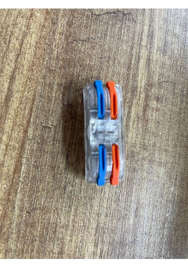 10 Adet Hızlı Kablo Ekleme Birleştirme Aparatı 2 Li