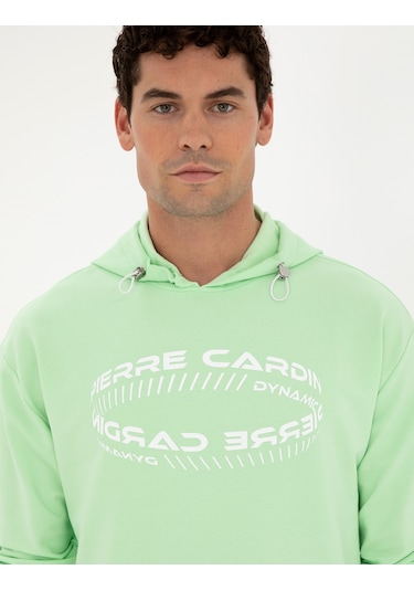 Pierre Cardin Erkek Fıstık Sweatshirt 50285219-vr087 Fıstık Yeşili