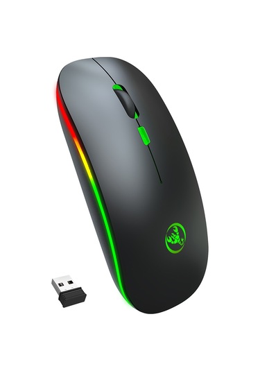 Hxsj T18 İkili Mod 2.4Ghz Kablosuz Bluetooth Mouse