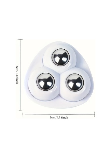 Willowhaven Siyah 360 Derece Dönen Tekerlekli 20 Adet Ağır Hizmet Ofis Sandalye Kastoru