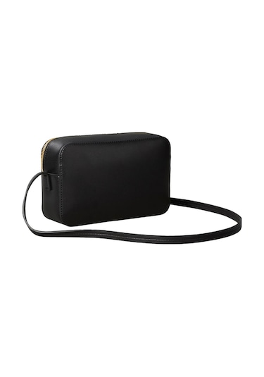 Calvin Klein Foil Logo Elongated Kadın Siyah Camera Bag-9157 Siyah
