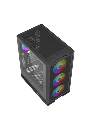 Powerboost  2-JBST-PBA601B 600W 80+ Mid Tower Oyuncu Bilgisayar Kasası