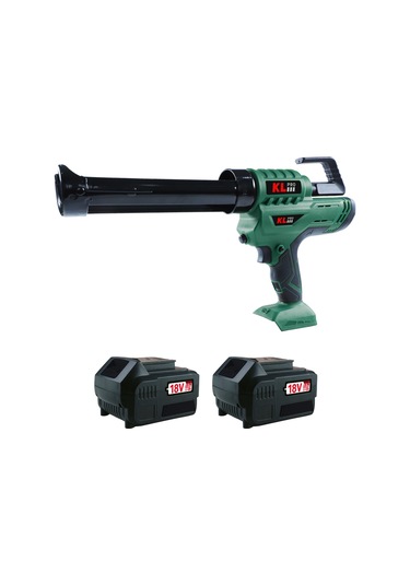 Klpro KLST18E-50 Şarjlı Silikon Tabancası 18V 5.0Ah. Çift Akülü S