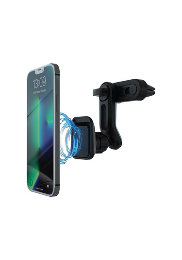 Polosmart Pbs141 Manyetik Telefon Tutucu 360 Derece Hareketli Çift Sabitleyicili Siyah Siyah