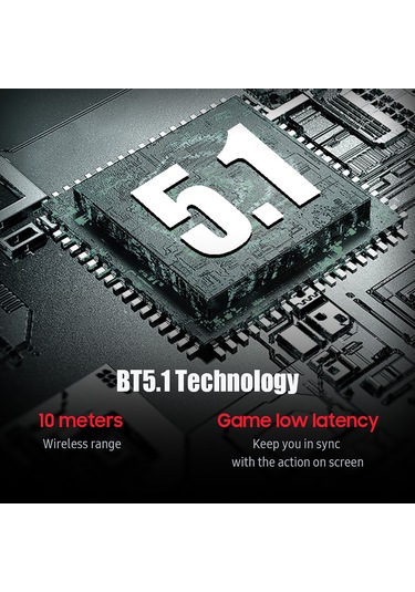 Jeemson C5 True Wireless Kulaklıklar - Bt5.1, Dokunmatik Kontrol, Akıllı Gürültü Azaltma, Type-c Şarj, 4.5 Saat Müzik Süresi