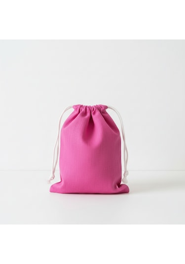 Baghashtag Pembe Bez Kese 15 Cm X 20 Cm Diğer
