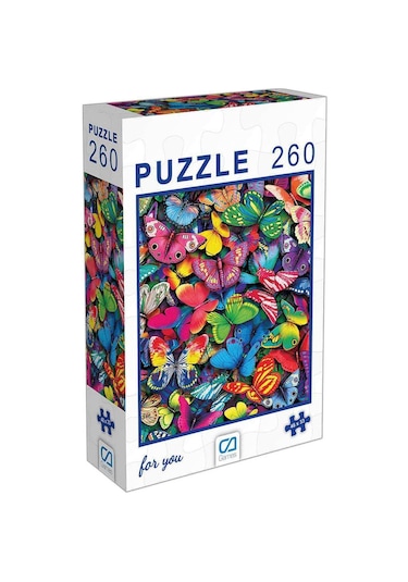 Ca Puzzle 260 Parça Kelebekler