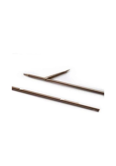 75cm 6.5mm Paslanmaz Çelik Menevis Çentikli Tahitian Zıpkın Şişi