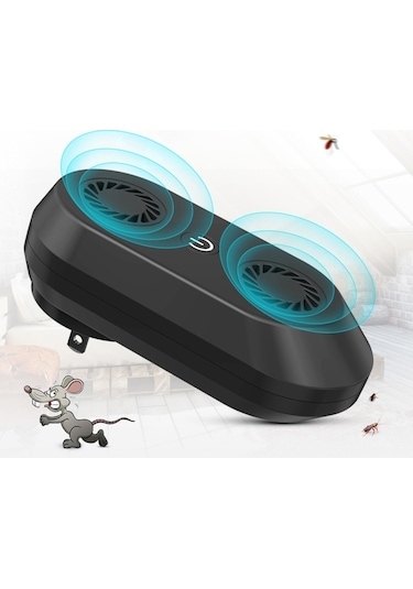 Ultrasonik Sivrisinek Kovucu Çok Fonksiyonlu Elektronik Böcek Kovucu Uk Fiş Beyaz , Boyut:uk Fiş