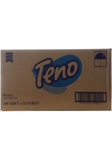 Servis Peçete 100 X 32 Paket Beyaz