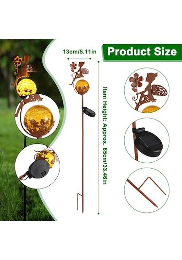 Neoglint Dış Mekan Güneş Işıkları Peri Peyzaj Yol Işıkları Lneo371-2