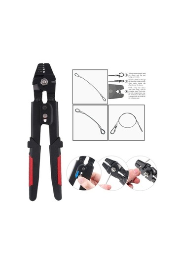 Dancemonkey Bakır-alüminyum Tel Halatlar İçin Kablo Kelepçeleri Sıkma Aletleri