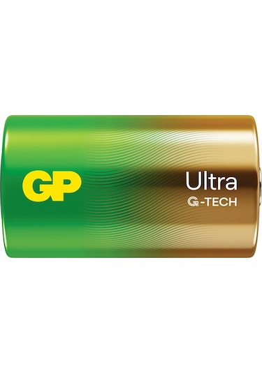 GP G-Tech Ultra Alkalin Lr20 1.5 V Büyük Boy D Pil 2'li