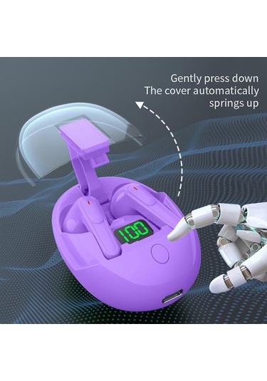 Kablosuz Bluetooth Kulaklık 5.3 İnç Düğmeli Açılır T0003