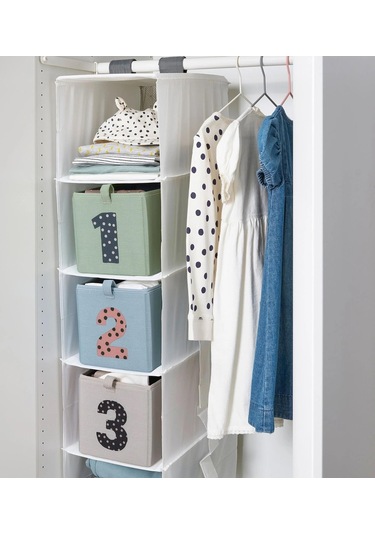 3 Parça Kutu Seti, Barndröm Çok Renkli Meridyendukkan 17x27x17 Cm Çocuk Odası Düzenleme Kutuları Çok Renkli