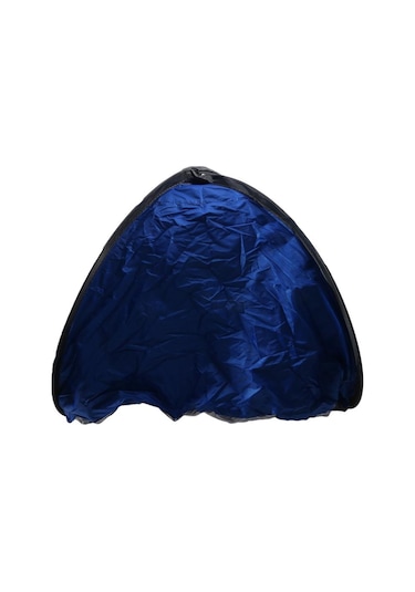 Yaratıcı Açık Hava Mini Güneş Barınakları Kamp Açılır Güneş Gölgelik Baş Ve Yüz Çadırı Plaj Pikniği İçin Mavi