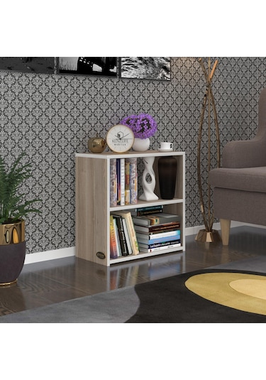 Kenzlife Komodin Riki Crd 60 60 30 Komidin Kitaplık Ayakkabılık Beyaz