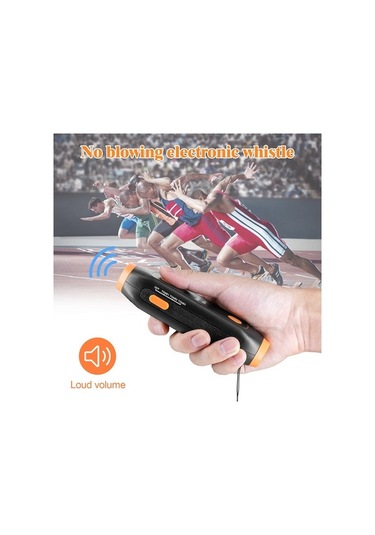 Wondernest Turuncu Sos Lambası Kamp Işığı Hakem Feneri Fener Emniyet Elektronik El Eğitmen Düdük Düdüğü Acil Durum Sinyali - Pd Altın