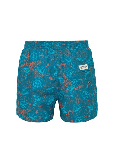 Routefield View Erkek Deniz Şortu Renkli Çok Renkli