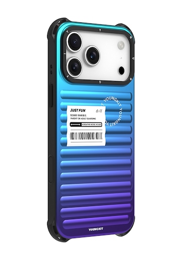 Apple Uyumlu iPhone 17 Pro Max Kılıf Youngkit The Secret Color Serisi Kapak Mor