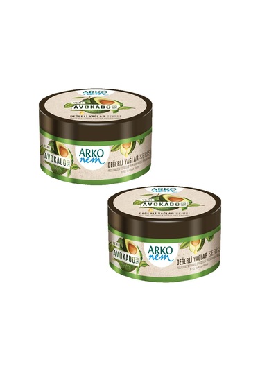 Arko Nem Değerli Yağlar Avokado Yağı Özlü Nemlendirici Bakım Kremi 2 x 250 ML