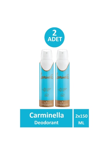 Hunca Carminella Kadın Sprey Deodorant 150 ML x 2