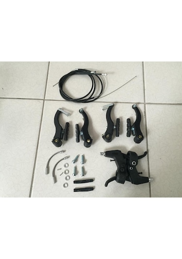 Bisiklet Bmx Fren Takımı Seti Komple Seti V-brake Ön Ark