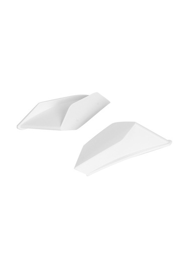 Yingfu Motosiklet Aerodinamik Spoiler Kanatçıklar, Evrensel Beyaz Aksesuar, Modifikasyon Diğer