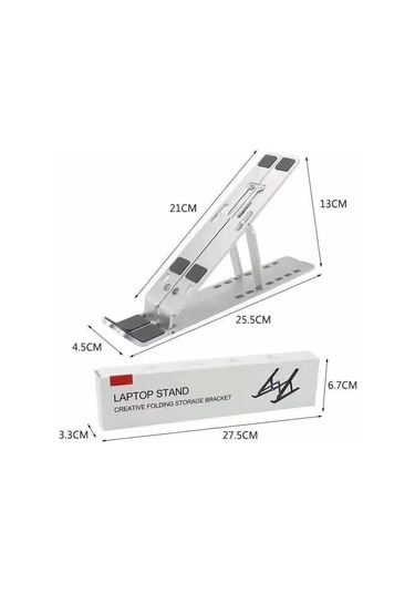 Cbtx Dizüstü Bilgisayar Tutucu Yükseltici Bilgisayar Standı Ayarlanabilir Alüminyum Katlanabilir Taşınabilir Dizüstü Bilgisayar Standı