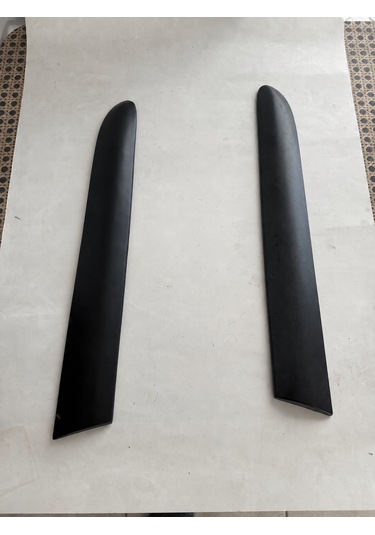 Renault Clio 2 Arka Kapı Çıta Kapağı Sağ Sol Set Kapı Bandı Trim Ucu Oem 7700410276 Sağ-sol Siyah