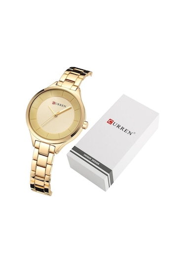 Yingfu Curren 9015 Kadın Saati - Su Geçirmez, Hassas Quartz, Minimalist Gümüş Gümüş