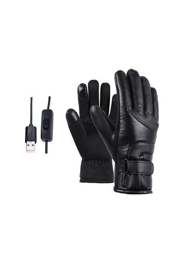 Shineyee Usb Isıtmalı Eldivenler: Su Geçirmez, Dokunmatik Ekran Uyumlu, Motosiklet Ve Bisiklet İçin Soğuk Kış Eldiveni