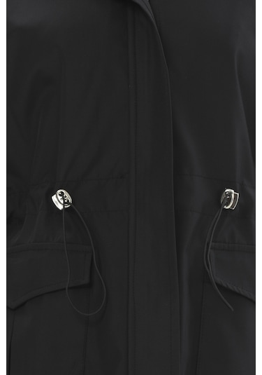 First Company Kadın Trençkot 2424bs112498 Siyah